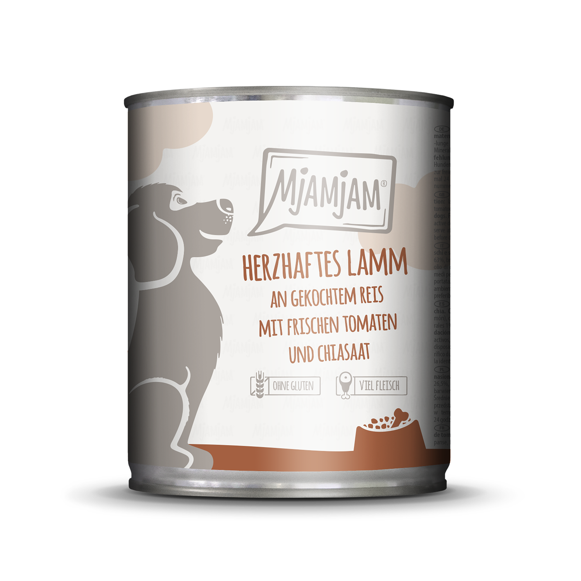 MjAMjAM - herzhaftes Lamm an gekochtem Reis mit frischen Tomaten 800 g