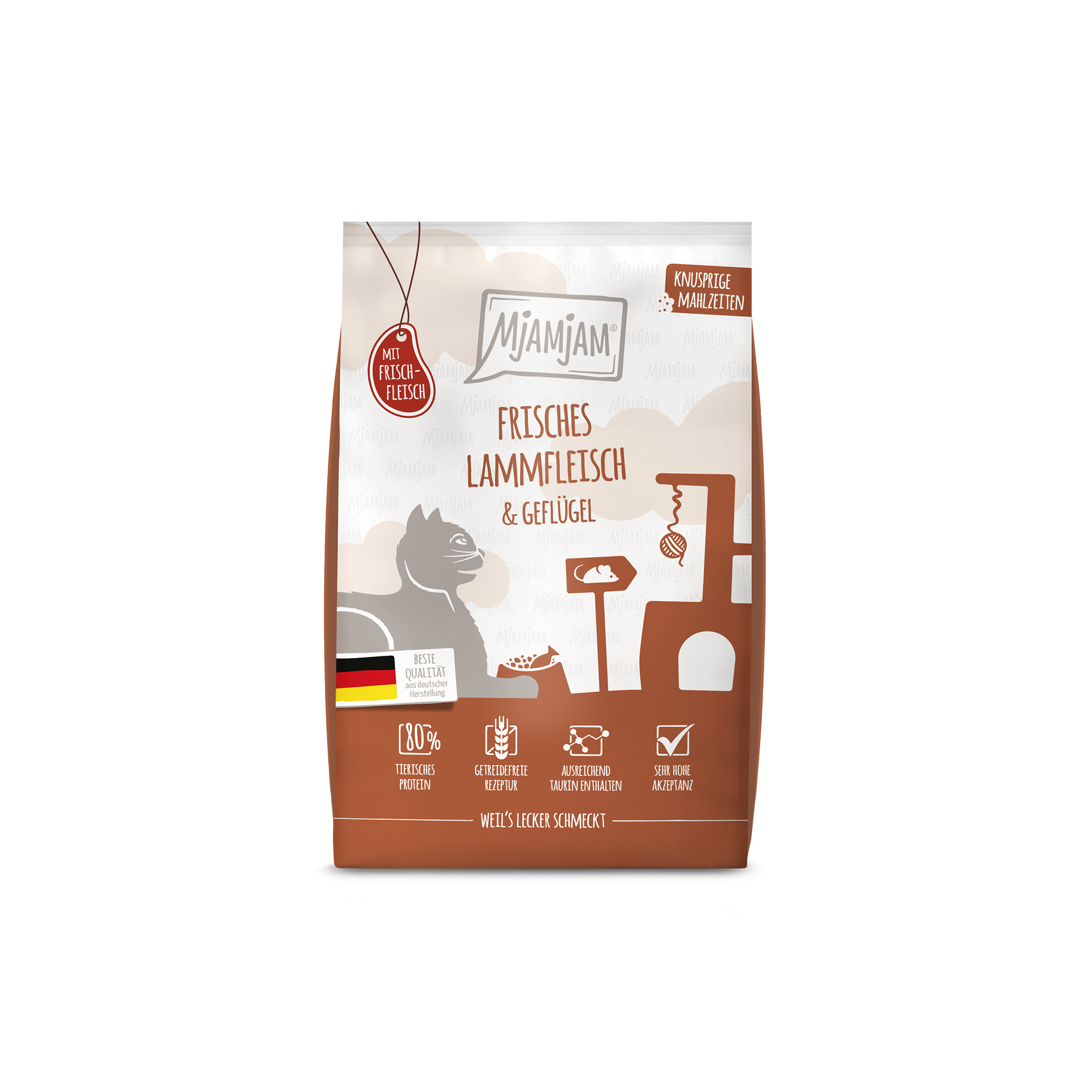 MjAMjAM - Knusprige Mahlzeiten - Frisches Lammfleisch & Geflügel 1,5kg