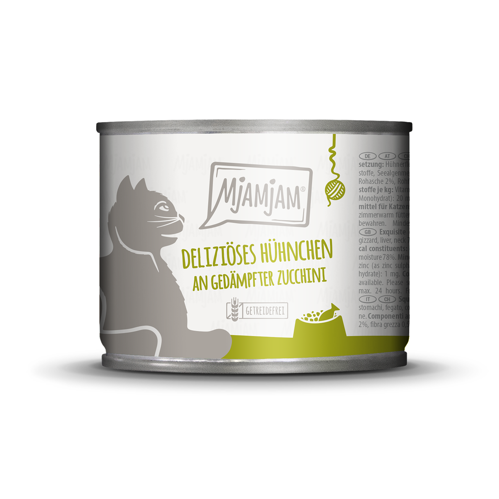 MjAMjAM – deliziöses Hühnchen an gedämpfter Zucchini 200g