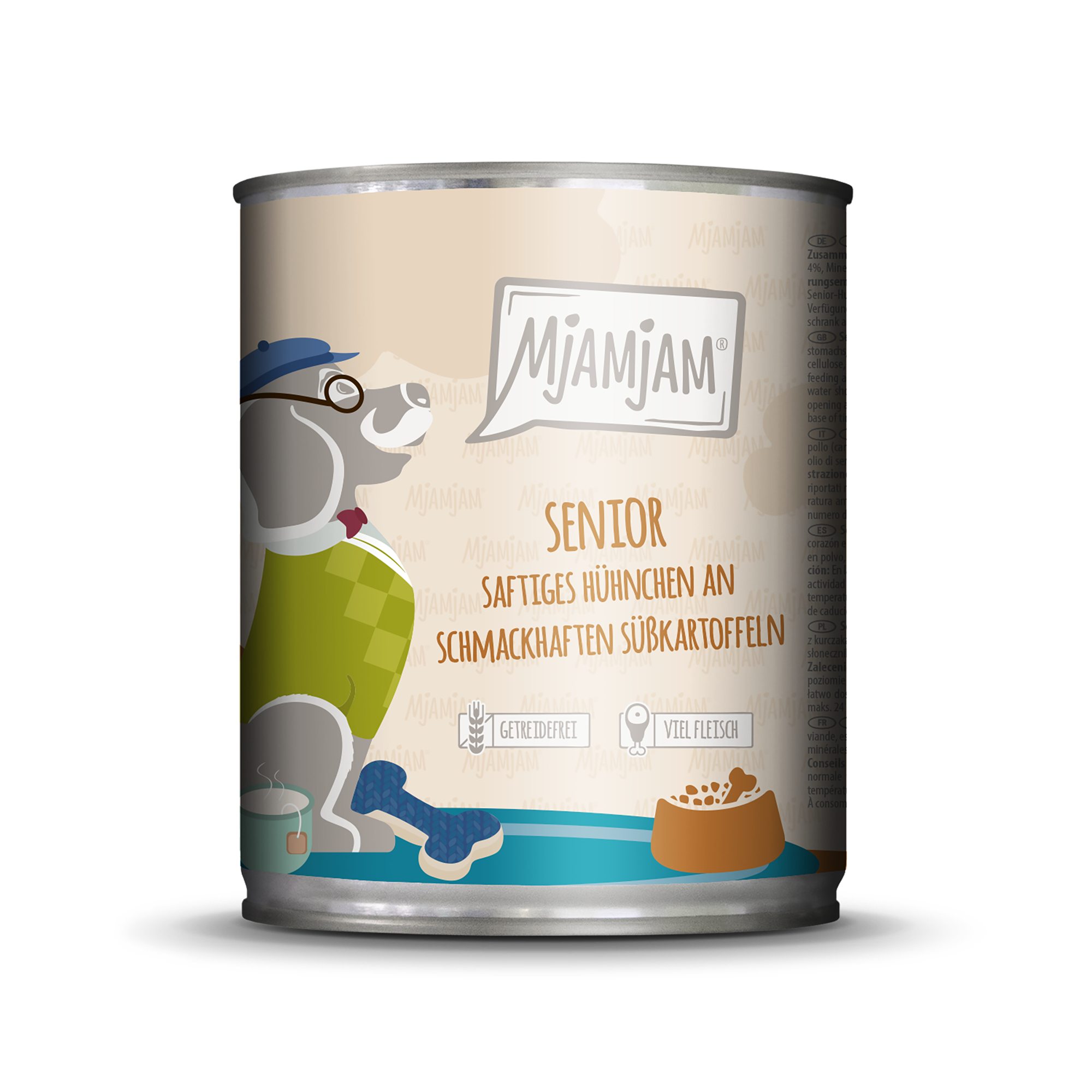 MjAMjAM - Senior - saftiges Hühnchen an schmackhaften Süßkartoffeln 800g