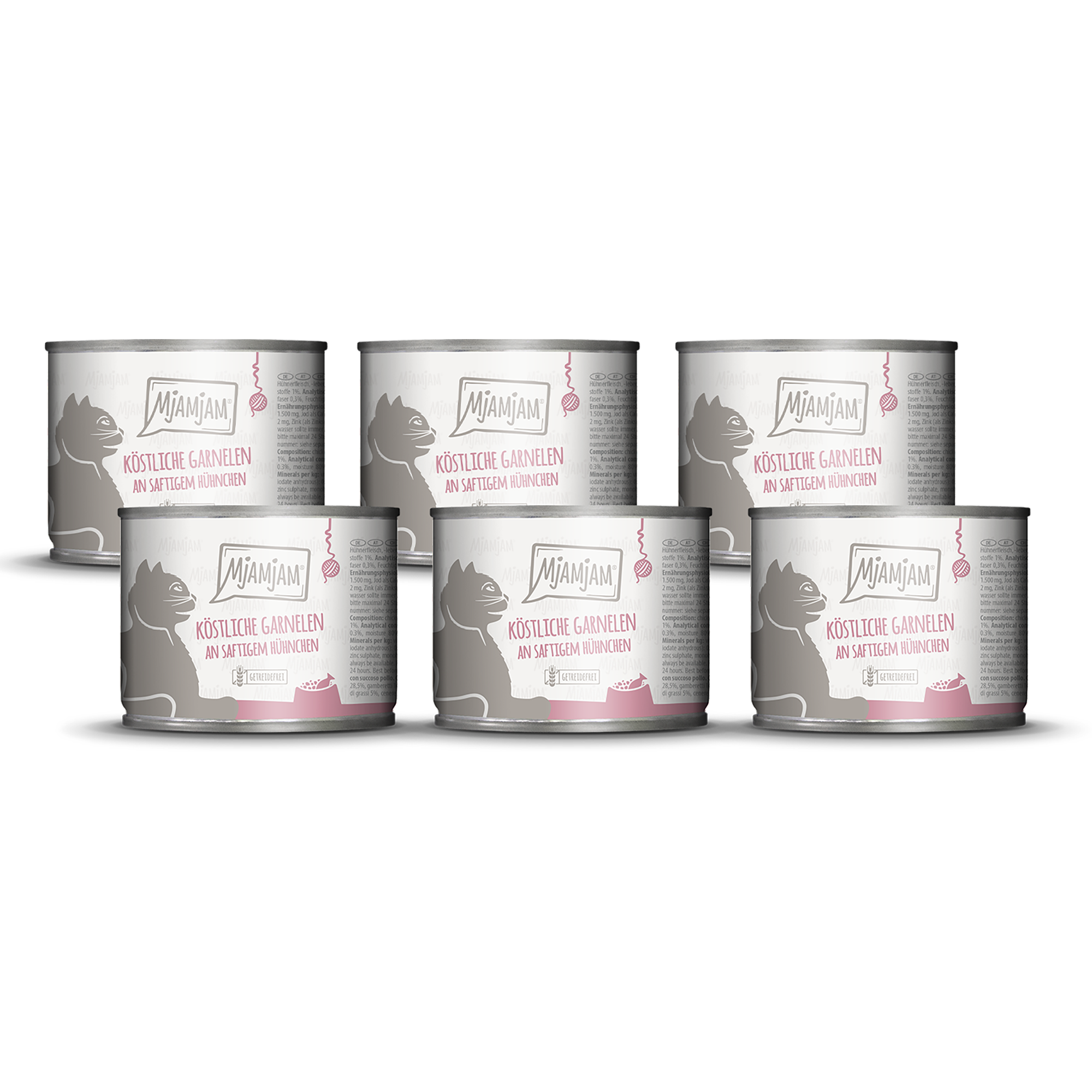 MjAMjAM - köstliche Garnelen an saftigem Hühnchen 6 x 200 g