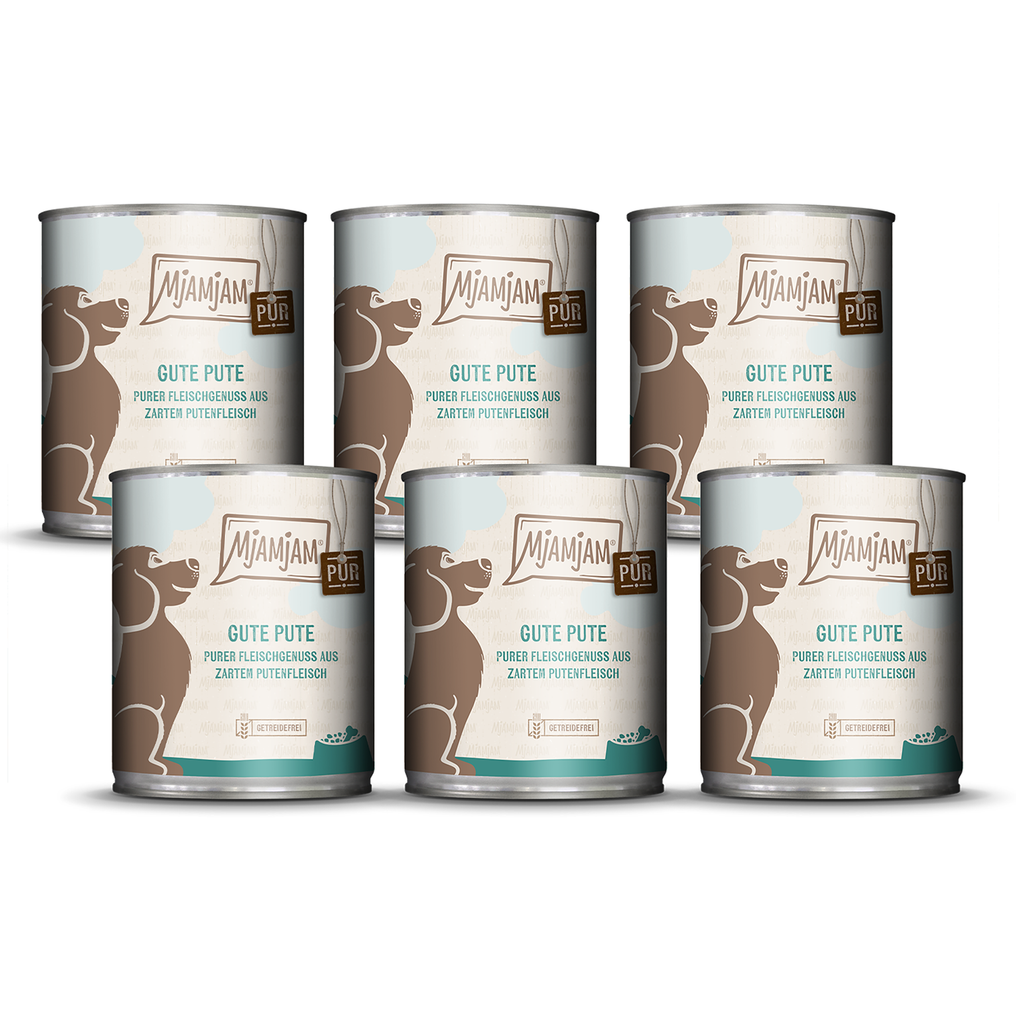 MjAMjAM - purer Fleischgenuss - gute Pute pur 6 x 800 g