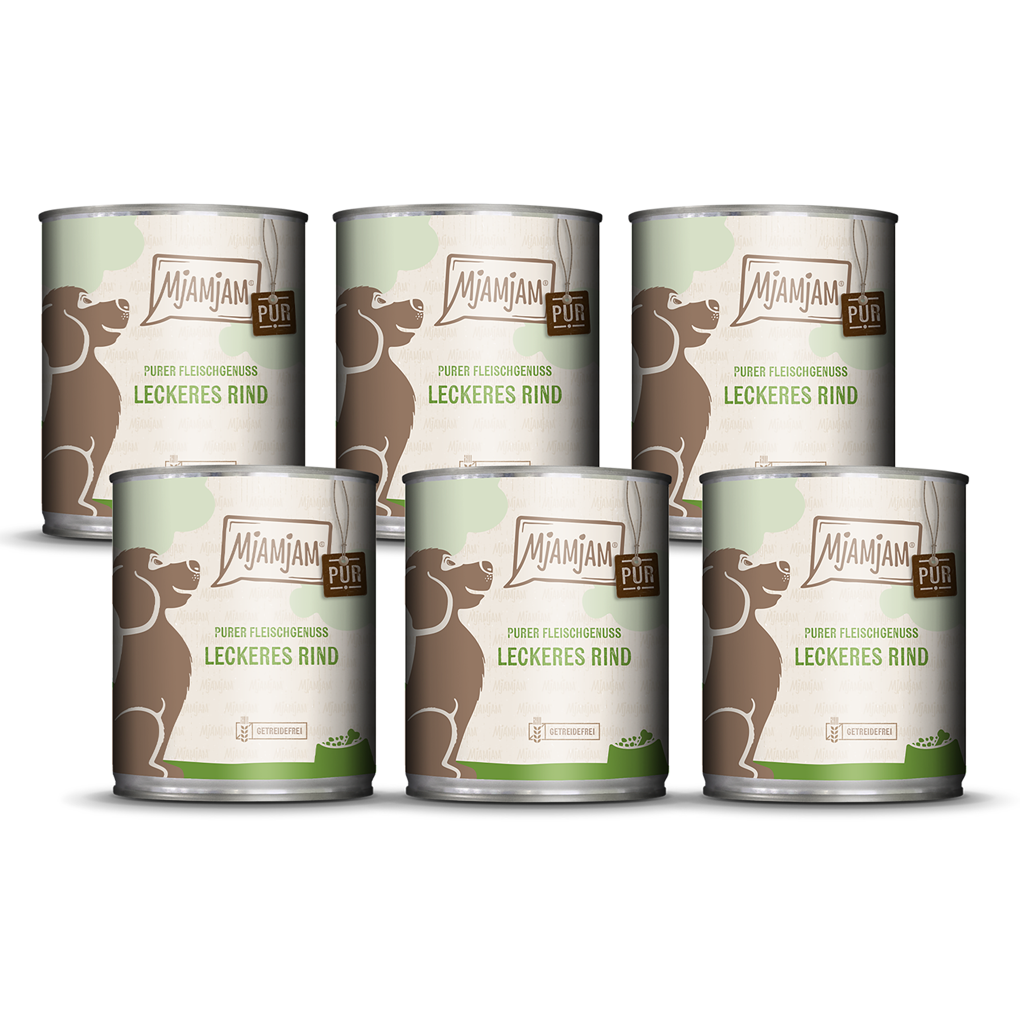 MjAMjAM - purer Fleischgenuss - leckeres Rind pur 6 x 800g
