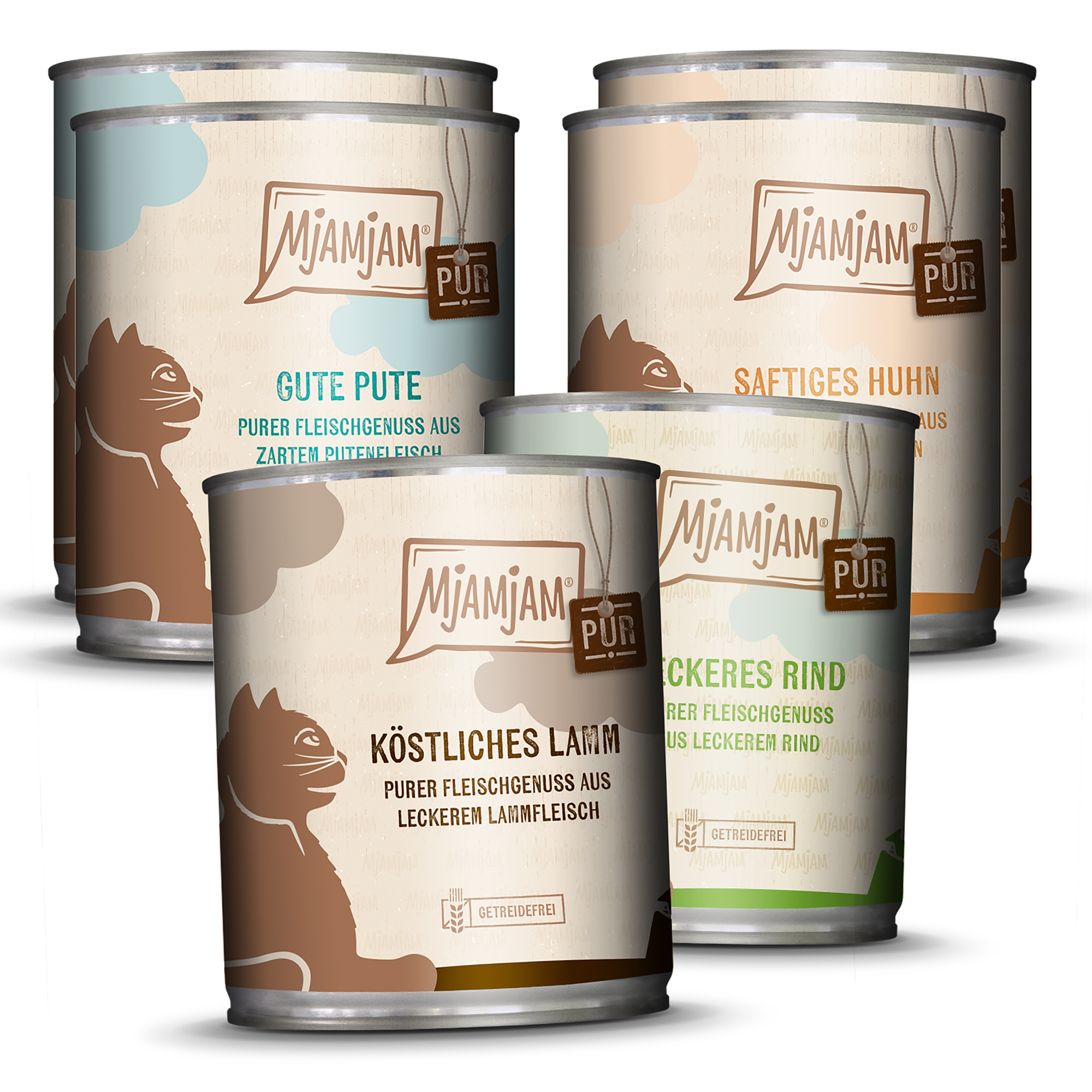 MjAMjAM - Purer Fleischgenuss - Mixpaket V 6 x 800g