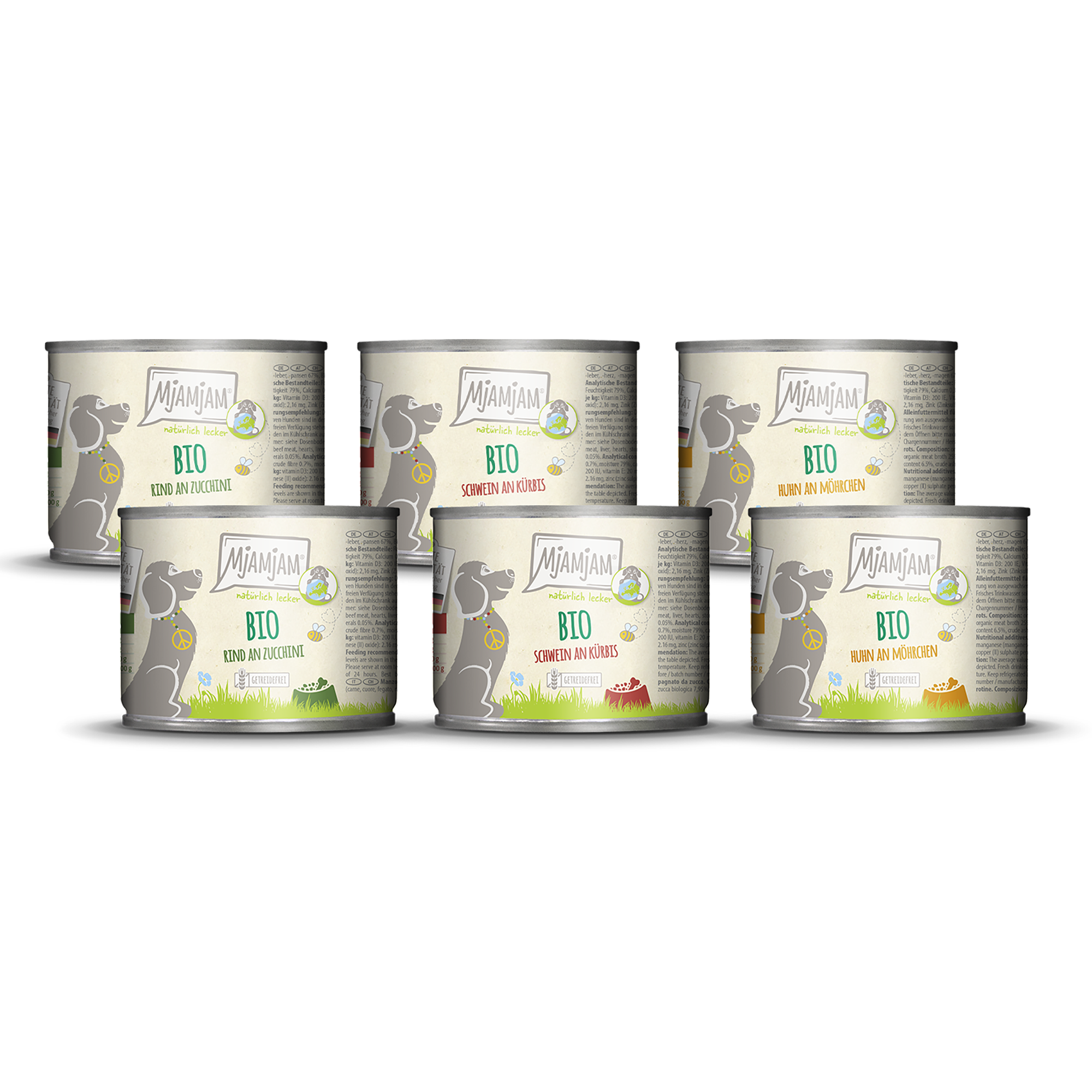 MjAMjAM - natürlich lecker - Die BIO Box 6 x 200g