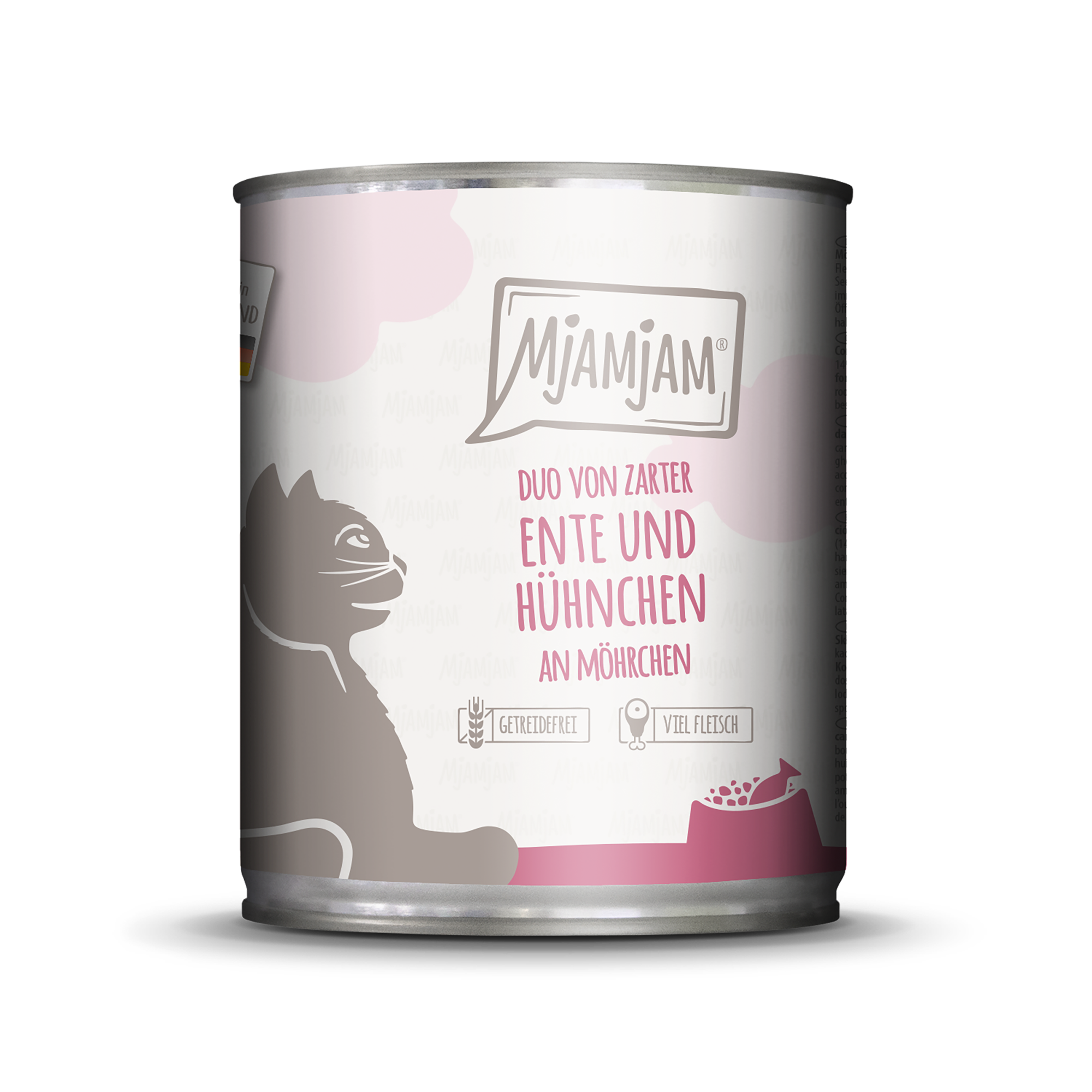 MjAMjAM - DUO von zarter Ente & saftigem Hühnchen an Möhrchen 800g