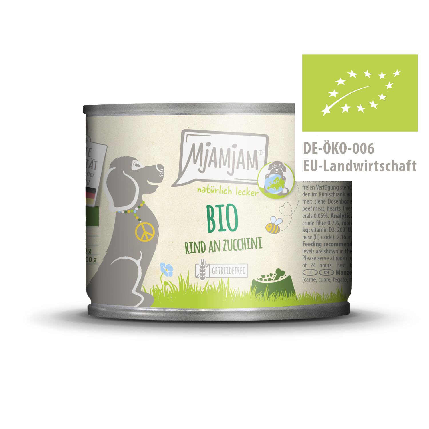 Natürlich lecker - BIO Rind an Zucchini 200g
