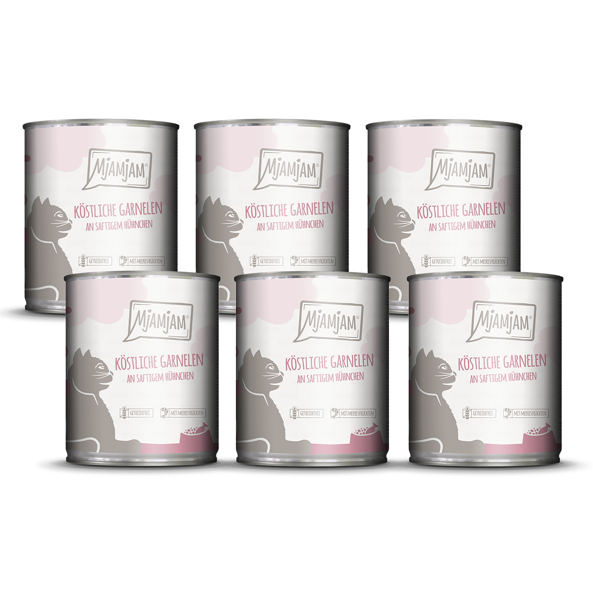 MjAMjAM - köstliche Garnelen an saftigem Hühnchen 6 x 800 g