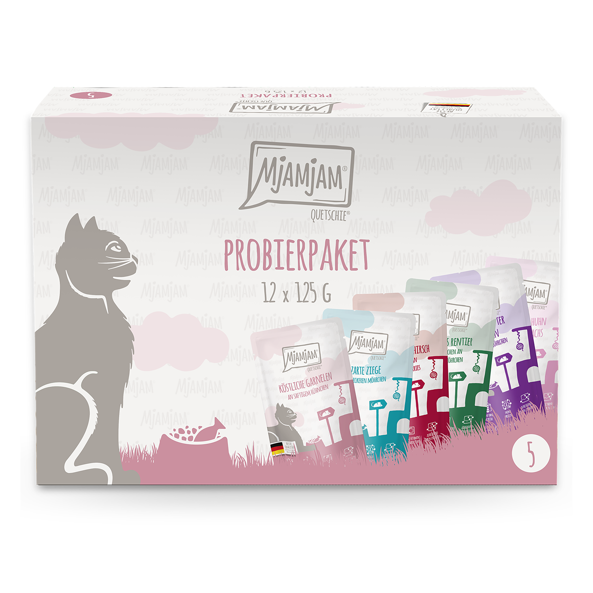 MjAMjAM - Leckere Mahlzeiten - Quetschie Mixpaket V (12 x 125g)