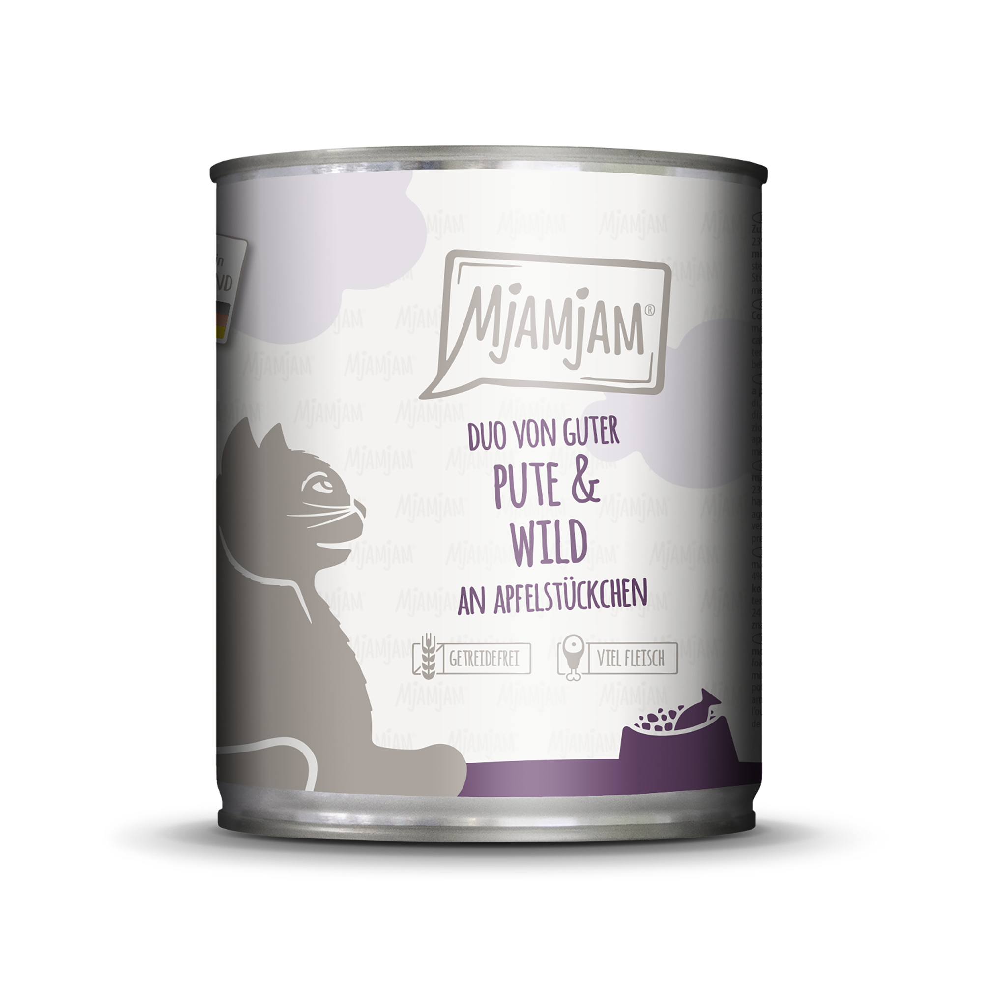MjAMjAM - DUO von guter Pute & Wild an Apfelstückchen 800g