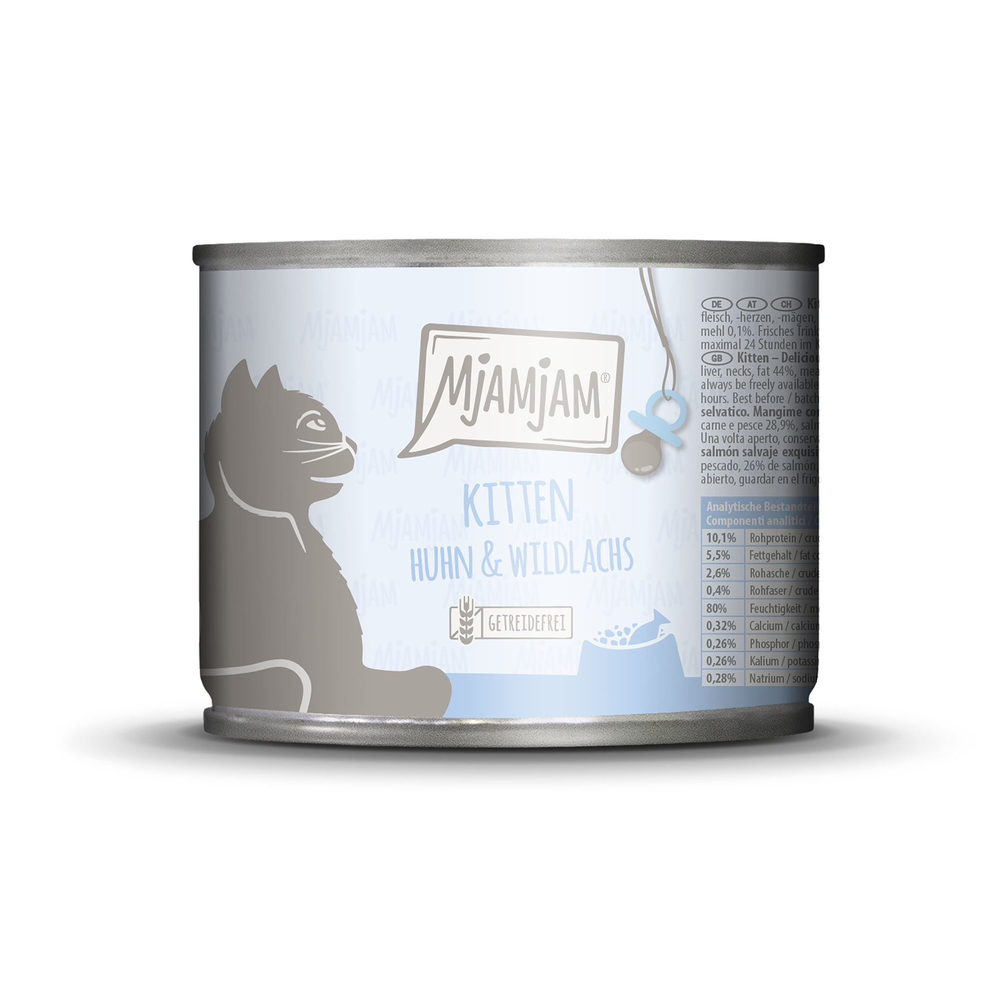 MjAMjAM - Kitten delikates Huhn & Wildlachs 200g