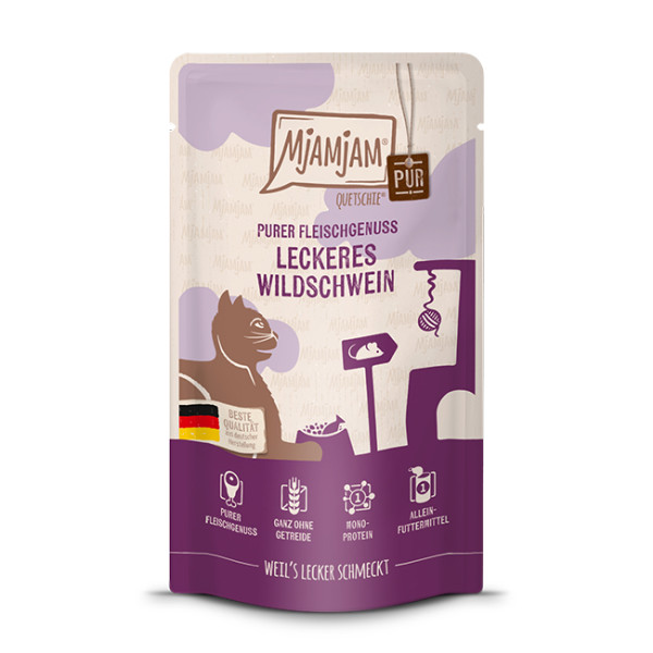 MjAMjAM - Quetschie Purer Fleischgenuss - leckeres Wildschwein pur