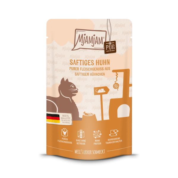 MjAMjAM - Quetschie Purer Fleischgenuss - saftiges Hühnchen pur