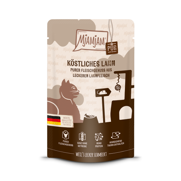 MjAMjAM - Quetschie Purer Fleischgenuss - köstliches Lamm pur