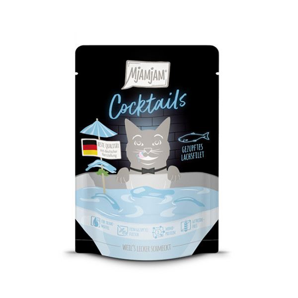 MjAMjAM - Cocktails - Gezupftes Lachsfilet