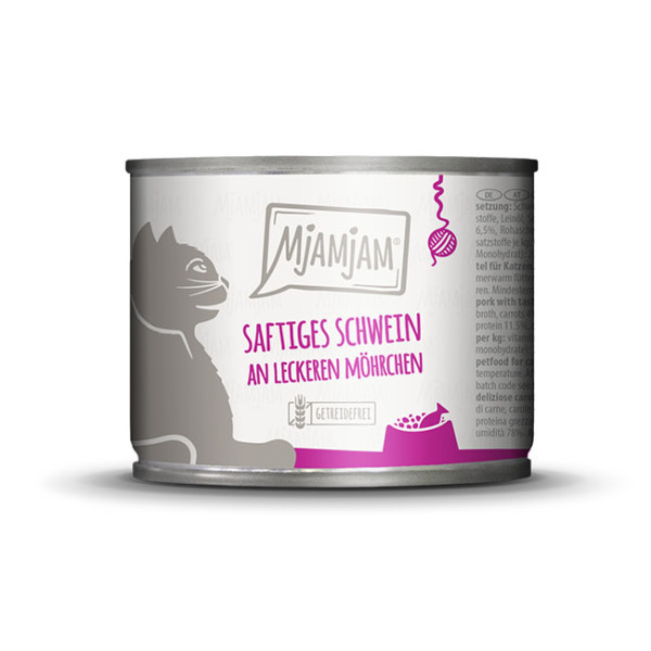 MjAMjAM - saftiges Schwein an leckeren Möhrchen