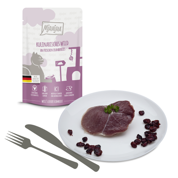MjAMjAM - Quetschie - kulinarisches Wild an frischen Cranberries