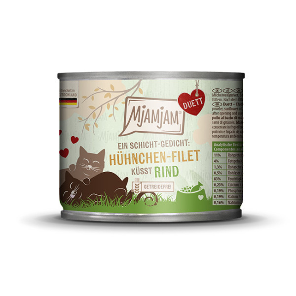MjAMjAM - Duett - Hühnchen-Filet küsst Rind