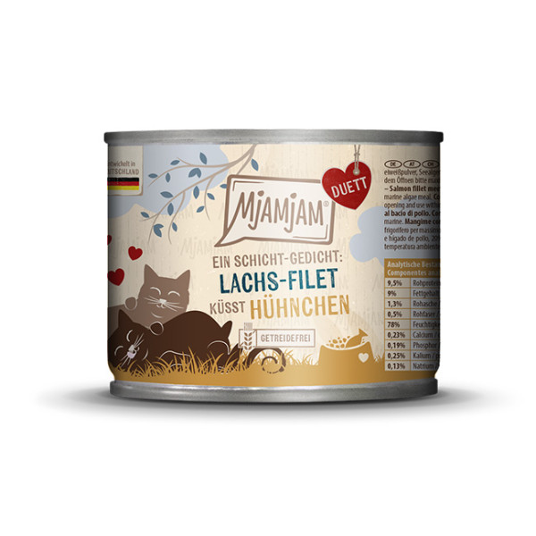 MjAMjAM - Duett - Lachs-Filet küsst Hühnchen