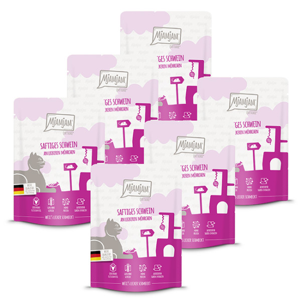 MjAMjAM - Quetschie - saftiges Schwein an leckeren Möhrchen