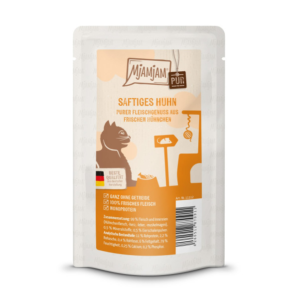 MjAMjAM - Quetschie - Purer Fleischgenuss - saftiges Hühnchen pur