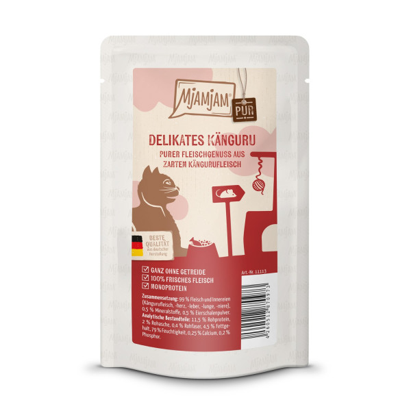 MjAMjAM - Quetschie Purer Fleischgenuss - delikates Känguru pur
