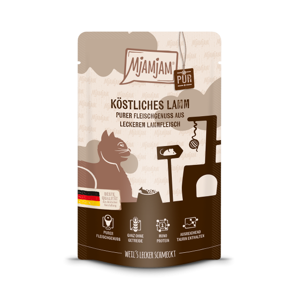 MjAMjAM - Quetschie Purer Fleischgenuss - köstliches Lamm pur