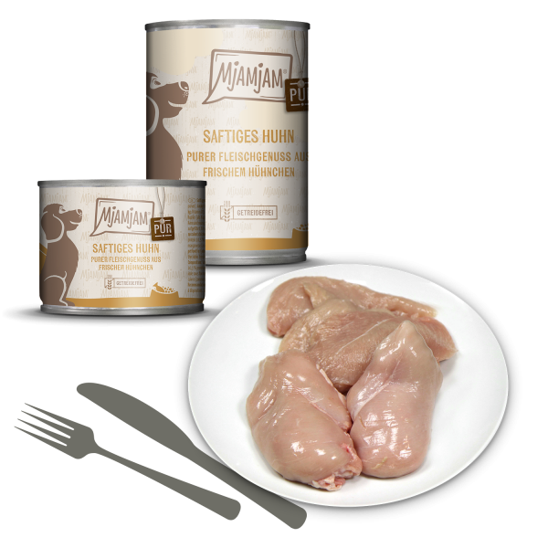 MjAMjAM - purer Fleischgenuss - saftiges Huhn pur