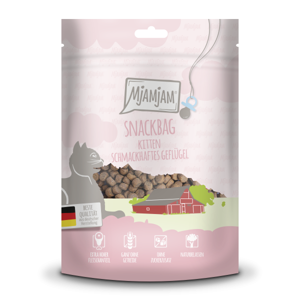 MjAMjAM - Snackbag Kitten – schmackhaftes Geflügel